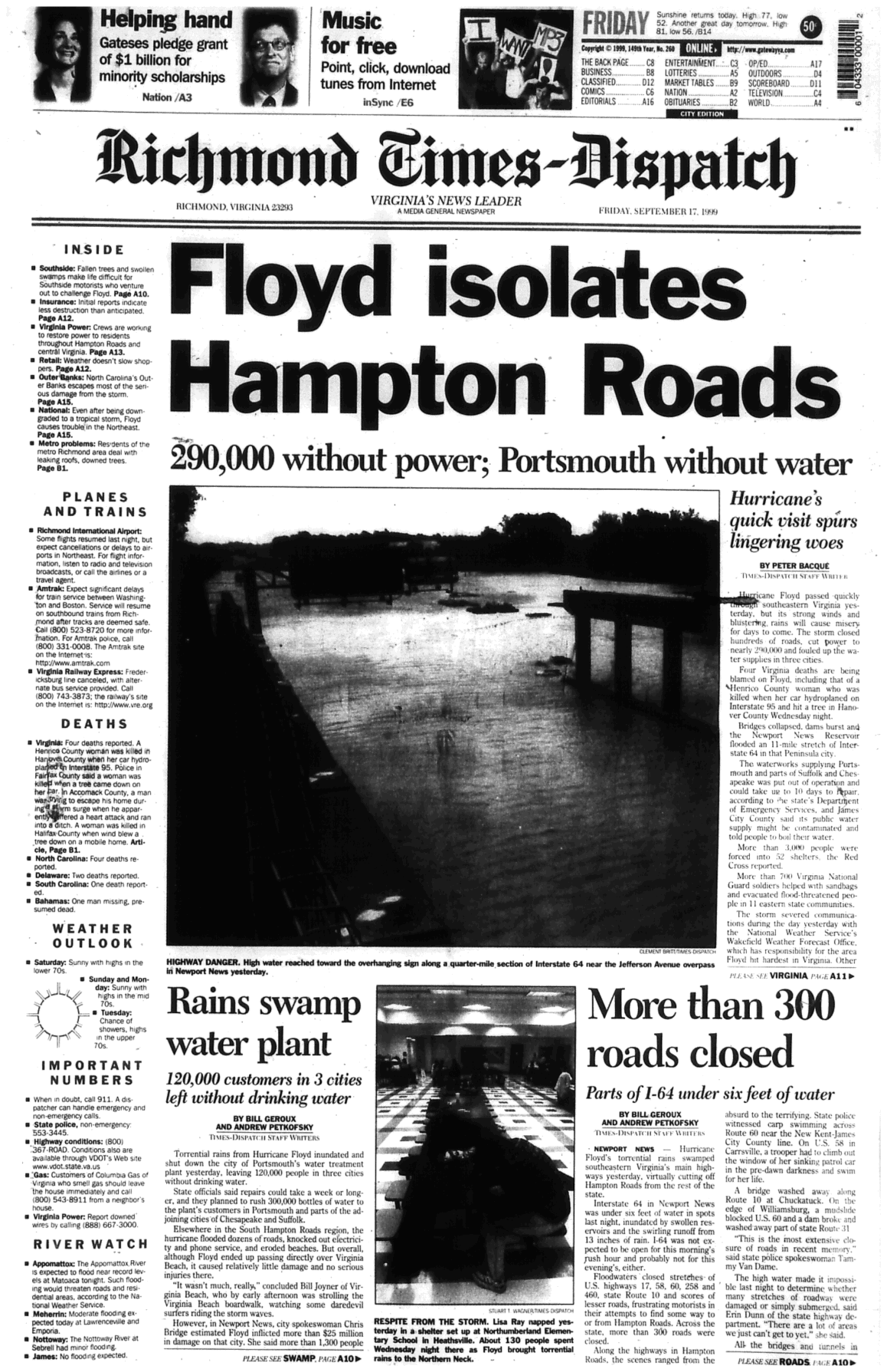 Sept. 17 front page